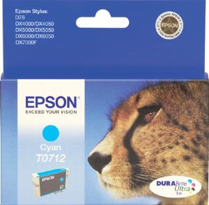 Cartouche Epson T0712 - Cyan - C13T071240 - Guépard