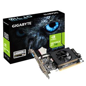 PCI-E16X , GIGABYTE , Nvidia GEFORCE GT710 - 1Go