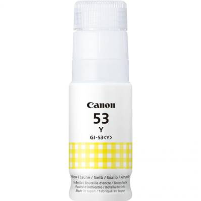 Bouteille d'encre Canon GI-53Y - Jaune ( Yellow ) - 4690C001
