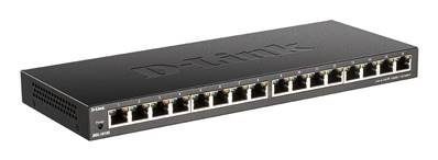 Switch - D-LINK - 16 Ports - DGS-1016S - 10/100/1000Mbits - Gigabits