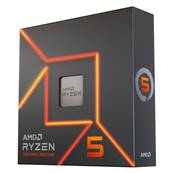 CPU AMD Ryzen 5 7600X - 6C/12T - 4.7 à 5.3Ghz - AM5