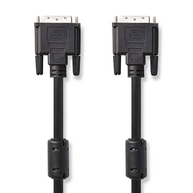 Cable DVI-D Male / DVI-D Male - 2.00m - NEDIS - CCGP32000BK20