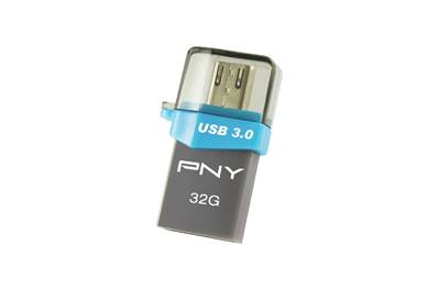 Clé Mémoire PNY Duo-Link OU3 Micro OTG - 32Go USB3.0