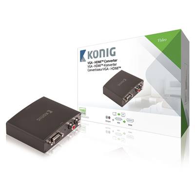 Convertisseur VGA vers HDMI - Konig - KN-VCO3410