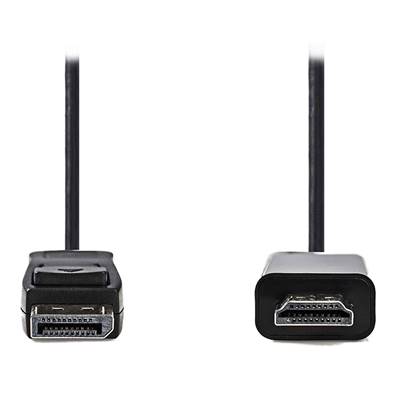 Cable Display Port Male / HDMI Male - 3.00m - Nedis CCGP37100BK30