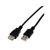 Adaptateur USB A Male / USB A Femelle - 3.00m - USB 2.0