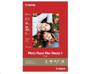 Papier Canon - PP-201 - Photo Plus Glossy II - 50 feuilles - Format 10x15 - 2311B003