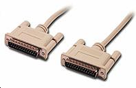 Cable série 25 broches (DB25) - Femelle / Femelle - 3m