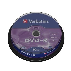 Verbatim DVD+R - Cloche de 10 DVD