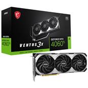 PCI-E16X , MSI , Nvidia GEFORCE RTX4060Ti - 8Go - VENTUS 3X OC