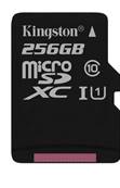 Mémoire Micro SDCard XC - Kingston - 256 Go - Class 10 - Canvas
