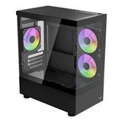 Boitier Tour - Xigmatek ENDORPHIN TG V2 ARGB - Noir - EN41822