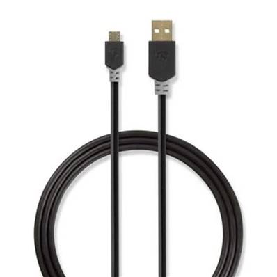 Cable USB 2.0 - Type A/micro B - Longeur 2M - CCBW60500AT20