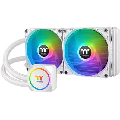 Watercooling CPU - THERMALTAKE - TH240 ARGB SYNC SNOW EDITION - ( 2x120 mm )