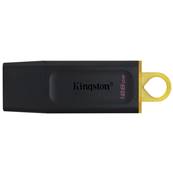 Clé Mémoire KINGSTON DataTraveler Exodia - 128Go - USB 3.2 Type A - Anneau porte clé