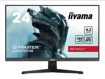 23.8" - Ecran Plat LED - IIYAMA - G2470HSU-B1 - 16/9 - 165Hz - 1920x1080