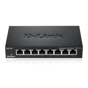 Switch - D-LINK - 8 Ports - DGS-108 - 10/100/1000Mbits - Gigabits - Gamme Entreprise