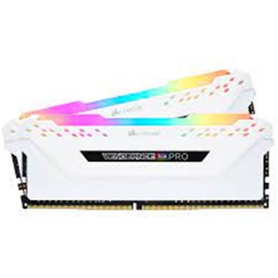 DDR4 - CORSAIR - 16Go - 3600MHz - RGB PRO Series 2 x 8Go - WHITE