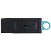 Clé Mémoire KINGSTON DataTraveler Exodia - 64Go - USB 3.2 Type A - Anneau porte clé