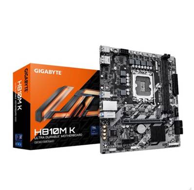 Carte Mère GIGABYTE H810M-K DDR5 - Socket 1851 - pour CPU Intel 15ème Génération