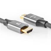 Cable HDMI / HDMI - 1m - HDMI 2.1 - 48GBPS - CVTB35000GY10