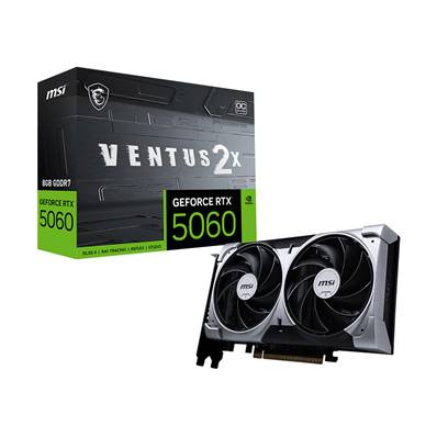 PCI-E16X , MSI , Nvidia GEFORCE RTX5060Ti - 8Go - VENTUS 2X OC