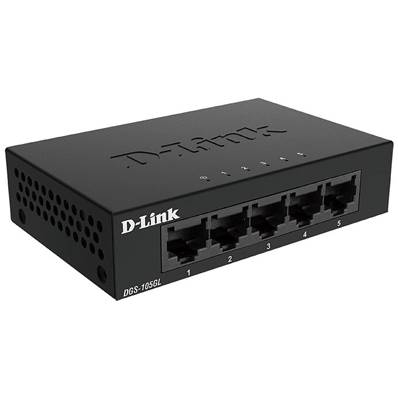 Switch - D-LINK - 5 Ports - DGS-105GL - 10/100/1000Mbits - Gigabits - Gamme Entreprise