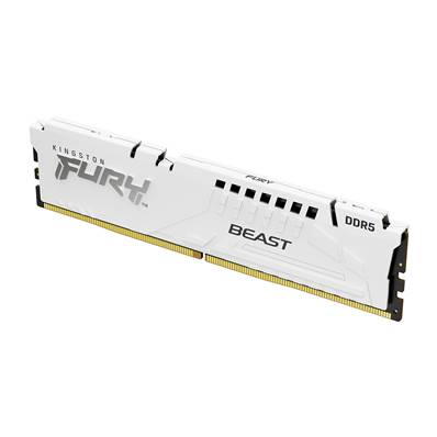 DDR5 - KINGSTON - 32Go - 6000MHz - FURY Beast - Blanche ( White )