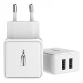 HOME CHARGER HC212 CHARGEUR USB ,2 X USB 2.0 , 5V-2,4A
