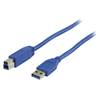 Cable USB Bleu 3.0 - 5m - USB A - USB B - VLCP61100L50