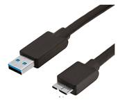 Cable Micro USB vers Cable USB 3.0 vers Cable USB A 1.0 m