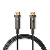 Cable HDMI / HDMI Active Optique - 15m - 48GBPS - jusqu'à 8K/60Hz - CVBG3500BK150