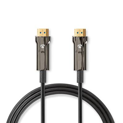 Cable HDMI / HDMI Active Optique - 50m - 48GBPS - jusqu'à 8K/60Hz - CVBG3500BK500