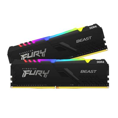 DDR4 - KINGSTON FURY - 8Go - 3200MHz - BEAST RGB