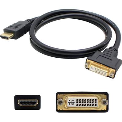 Mini DisplayPort multiport male vers VGA femelle / DVI-D 24+1 broches femelle + sortie HDMI- CCGB37466WT02