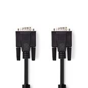 Cable VGA Male / Male - 20.00m - Nedis - CCGP59000BK200