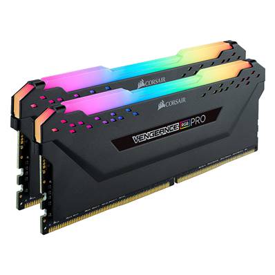DDR4 - CORSAIR - 32Go ( 2 x 16Go ) - 3600MHz - VENGEANCE RGB PRO SL - NOIR