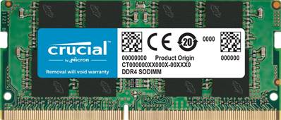 SODIMM DDR4 - CRUCIAL - 8Go - 3200 MHz - 1.2V