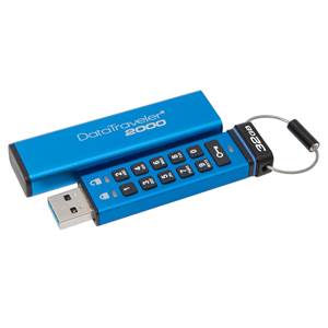 Clé Mémoire Kingston - 32Go - Clé USB Sécurisé avec Clavier et Cryptage