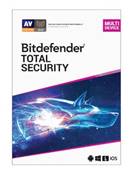 Antivirus - Bitdefender Total security Multi-Device 2020 - Licence 2 ans - 10 Utilisateurs