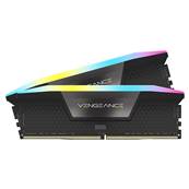 DDR5 - CORSAIR - 32Go ( 2 x 16Go ) - 7200MHz - VENGEANCE RGB PRO - NOIR