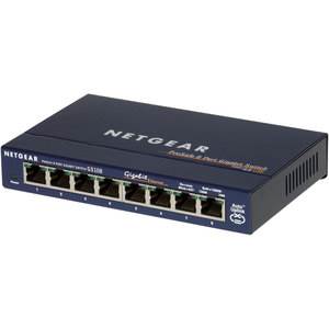 Switch - NETGEAR - 8 Ports - GS108GE - 10/100/1000Mbits - Gamme Entreprise