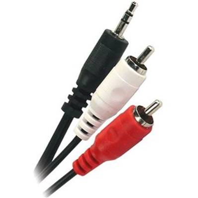 CABLE AUDIO JACK 3.5 / 2RCA - 5m - VALUELINE 5844284