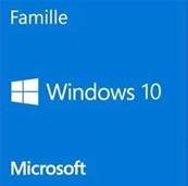 Microsoft Windows 10 Familiale - COA - Version OEM : Retail