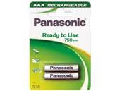 Piles Panasonic Rechargeable 750mAh - LR03