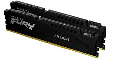 DDR5 - KINGSTON - 32Go ( 2 x 16Go ) - 5600MHz - FURY Beast