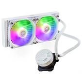 Watercooling CPU - COOLER MASTER - MASTERLIQUID 240L CORE WHITE ( 2x120 mm )