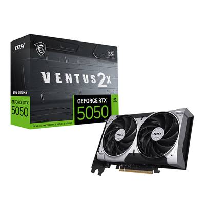 PCI-E16X , MSI , Nvidia GEFORCE RTX5050 - 8Go - VENTUS 2X OC
