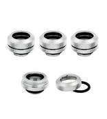 Pack de 4 Embouts 14mm DE - CORSAIR - Hydro X Series XF - Chrome Finish - ( CX-9052007-WW )