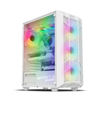 Boitier Tour - Spirit of Gamer - REBEL NX ARTIC - Blanc - 4 Ventilateurs